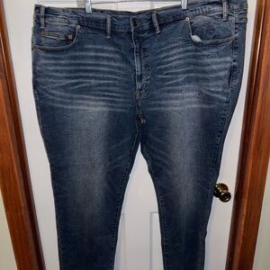 Arizona Jean Company Men's Relaxed Fit Jeans - Dark Blue
